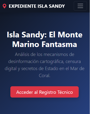 Expediente Isla Sandy
